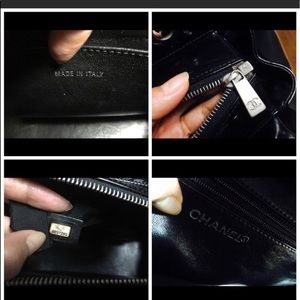 Always authentic Chanel patent bag.